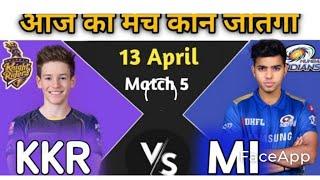 IPL 2021 LIVE KKR vs MI LIVE IPL 13 APRIL