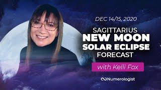 Sagittarius New Moon Solar Eclipse Forecast  14 Dec 2020 