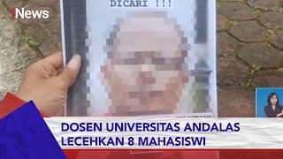 Lecehkan 8 Mahasiswi Dosen Univ Andalas Cium Korbannya & Janji Luluskan Matkul #iNewsSiang 0103