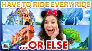 I Have To Ride EVERY Ride in Disney World In 2 Days... OR ELSE