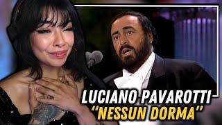 IM SO EMOTIONAL  First Time Reaction to Luciano Pavarotti  Nessun Dorma  SINGER REACTS