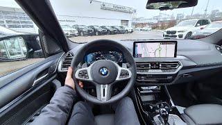 New BMW X3 M40i 2022 Test Drive POV