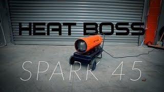 HEATBOSS Spark 45 40Kw Portable Forced Air Diesel Heater