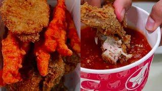 MUKBANG AYAM krispy Sambel GEPREK DARI CFC