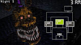 FNAF 4 With Cameras...Its TERRIFYING PART 2