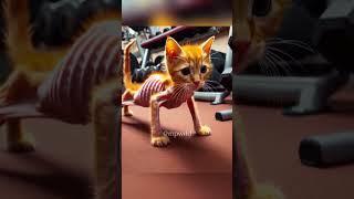  car bodybyulding newer give up#shorts #cat #cats #catshorts