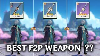 Best F2P Weapon For Alhaitham? Iron Sting vs HoD  Genshin Impact