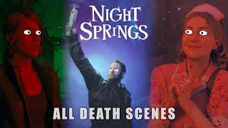 Alan Wake 2  Night Springs DLC - All Death Scenes Compilation