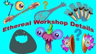 My Singing Monsters  All Monster Ethereal Workshop Details Construction  Can You Guess?