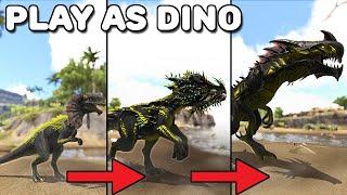 THE REAPER KING PROGRESSION LINE  PLAY AS DINO  ARK SURVIVAL EVOLVED