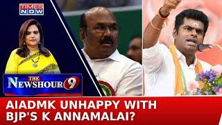 Differences In South And Capital AIADMK-BJP Alliance Heading For Separation?  Newshour Debate