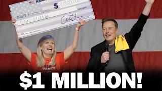 Elon Musk Awards Another $1M To Random Person