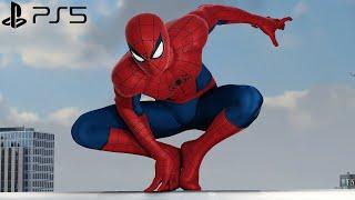 Spider-Man Remastered PS5 - Classic Suit Free Roam Gameplay 4K 60FPS Performance RT