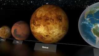 Planets & Stars size comparison HD