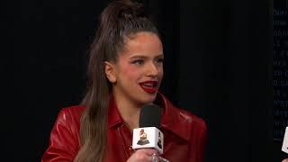 Rosalía One-On-One Interview with Ted Stryker  2020 GRAMMYs