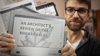 An Architects Review of the Remarkable 2 tablet. True sketchbook alternative or a gimmick?