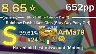 8.65⭐ArMa79  Renard - Rainbow Dash Likes Girls Holy Shit Its Rainbow Dash +DT 652pp 99.61% 4x