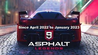 Asphalt 9  My Cars & Careers Collection 20222023