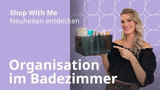 Organisation im Badezimmer  Shop With Me – IKEA Neuheiten entdecken mit Cindy