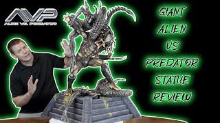 GIANT Custom ALIEN VS. PREDATOR Statue Review