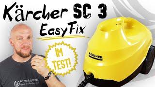 Kärcher Dampfreiniger SC 3 Easyfix Test ► Einfach mal abdampfen  Bei uns im Test  Wunschgetreu