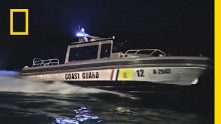Próbowali przepłynąć szlak łodzią pełną narkotyków  Strażnicy z Karaibów