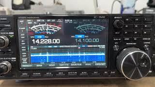 ICOM IC-7610 HF50 MHz Transceiver