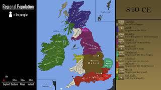 The History of the British Isles Every Year