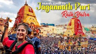 Jagannath Puri Rath Yatra 25 Lakhs श्रद्धालुओं के साथ  Jagannath Puri Rath Yatra Guide 2023