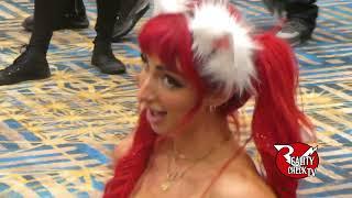 Red Head dancing at AVN 2023