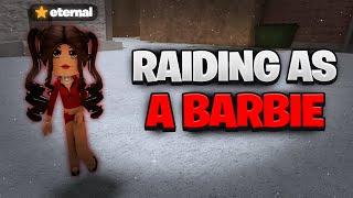 Raiding as a BARBIE In Da Hood ⭐