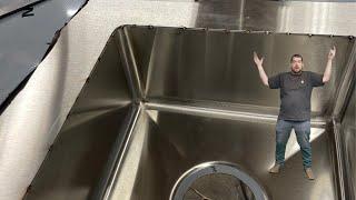  Stainless Steel Sink Fabrication- In my Garage Shop