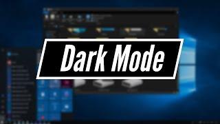 Windows 10 - Enable Dark Mode for File Explorer