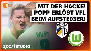 Carl Zeiss Jena - VfL Wolfsburg  Frauen-Bundesliga 2. Spieltag Saison 202425  sportstudio