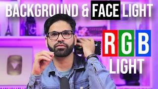 Best Lighting for YouTube Videos in 2024  Low Budget Light  RGB light for Background