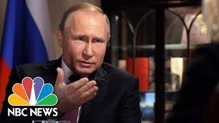 Confronting Russian President Vladimir Putin Part 1  Megyn Kelly  NBC News