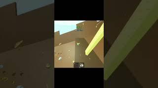 Turtle Gets DESTROYED on ROBLOX Slide Down a Hill... #shorts #roblox #robloxshorts #robloxgameplay