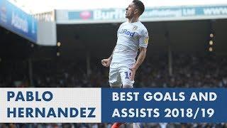 The Spanish wizard Pablo Hernandez  Best goals and assists  201819 season