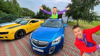 Mr. Joe in Jail VS Stole Car VS Mr. Joes Brother on Camaro for Kids