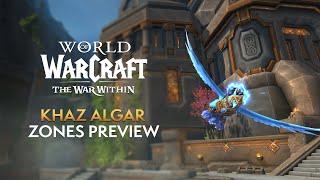 EARLY LOOK at Khaz Algar Zones in The War Within Pre-Alpha