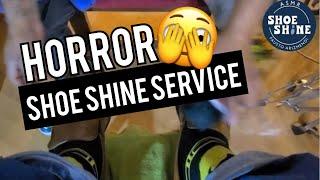 S6E93 Horror Shoe Shine Service #horrorasmr #terror #horror  #ASMR #shoeshine #faustoarizmendi