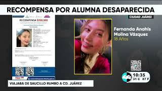 Recompensa por alumna desaparecida camino a Cd  Juárez