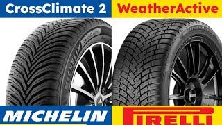 Michelin CrossClimate 2 vs Pirelli Cinturato WeatherActive