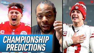 Lions-49ers & Chiefs-Ravens predictions Who will make Super Bowl LVIII?  Richard Sherman NFL