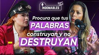 Procura que tus palabra construyan y no destruyan Lourdes Stephen