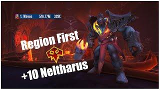 Region First Enhance Neltharus +10 - Enhancement Shaman  Dragonflight Season 4