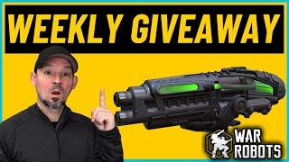 War Robots Ruiner Titan Shotgun Giveaway  War Robots Giveaway