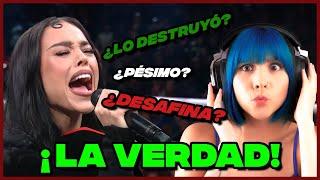 DANNA PAOLA CANTÓ EL HIMNO NACIONAL  ¿Qué pasó con su Voz?  VOCAL COACH REACCIONA  Gret Rocha