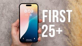 iPhone 16 - First 25 Things To Do Tips & Tricks