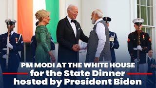 PM Modi at the White House for the State Dinner hosted by President Biden